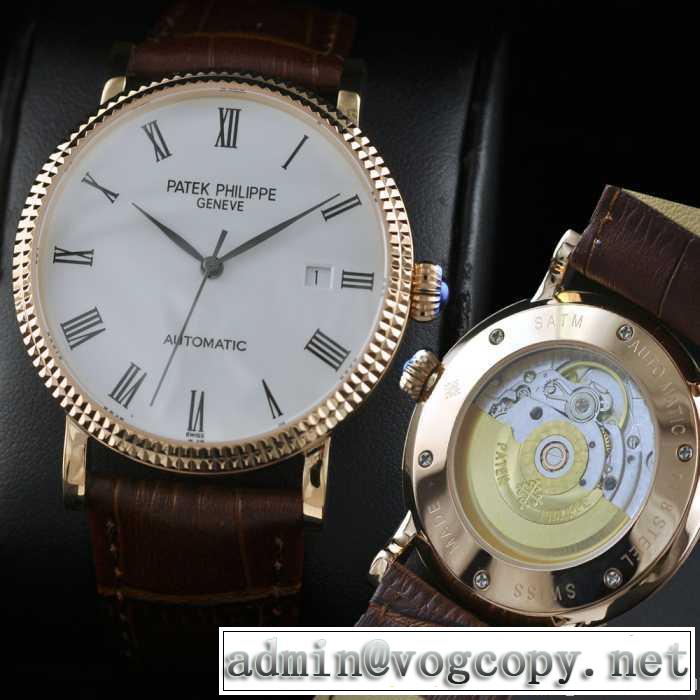自動巻き スイスムーブメント  男性用腕時計 patek philippe philippe パテックフィリップ  メンズ腕時計
